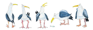 gull family - print