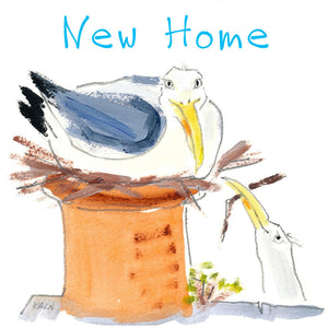 settling in / new home - card, print