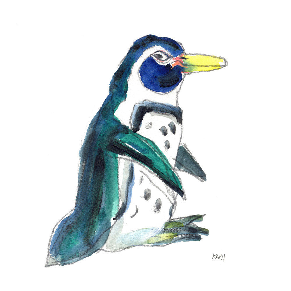 penguin - card & print